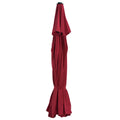 Vidaxl vervangingsdoek voor parasol 515 cm bordeauxrood