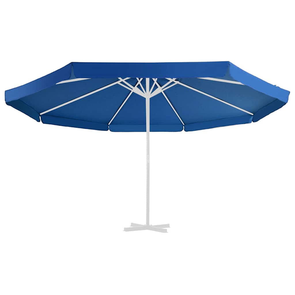Vidaxl vervangingsdoek voor parasol 515 cm azuurblauw