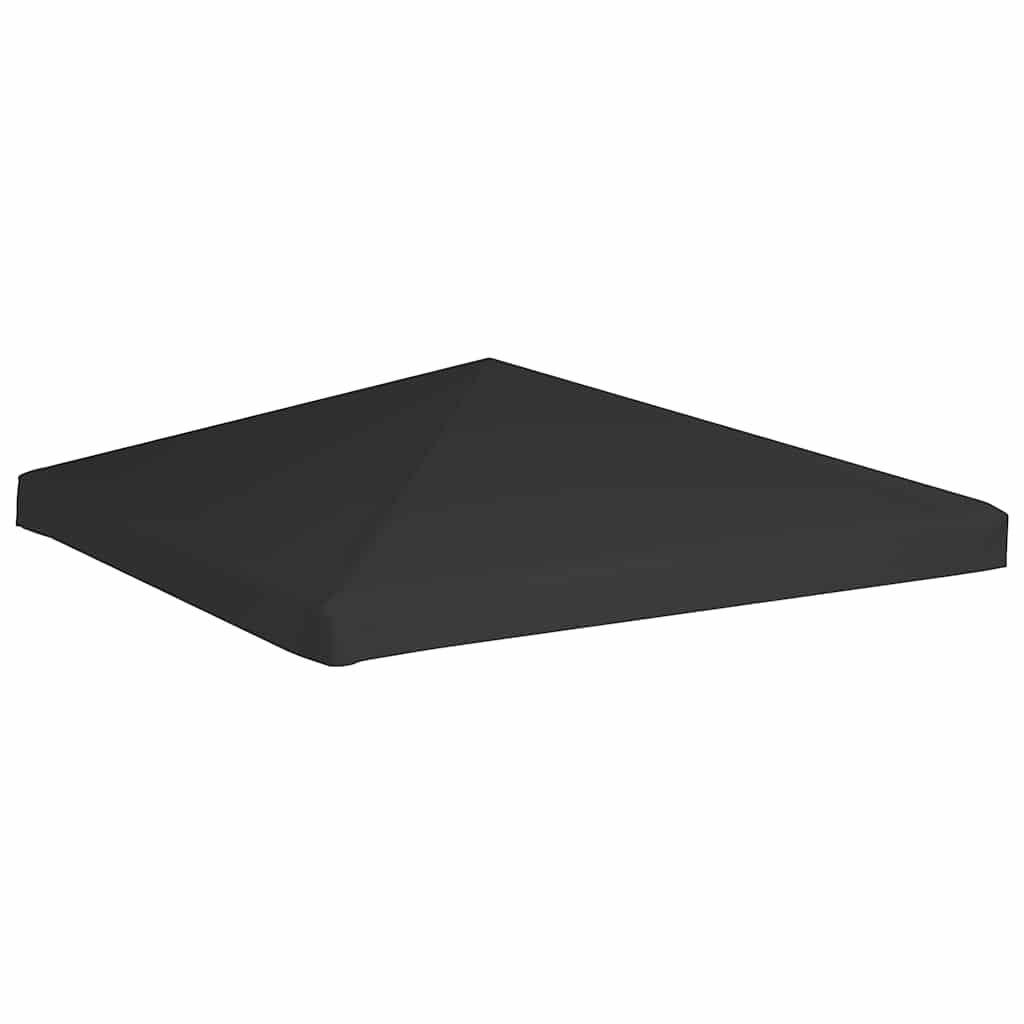 VidaXL Pavillondach 270 g/m² 3x3 m Schwarz