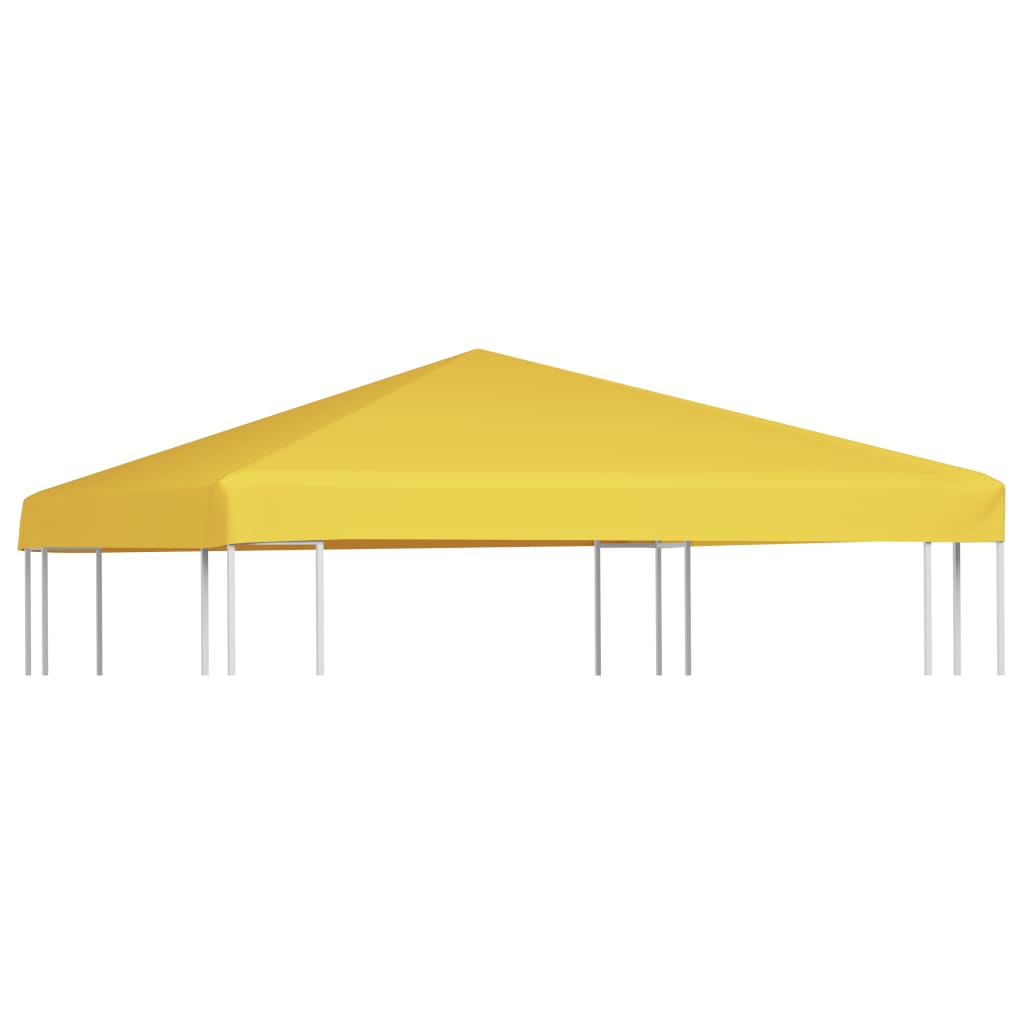 VidaXL Pavillondach 270 g/m² 3x3 m Gelb