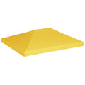 VidaXL Pavillondach 270 g/m² 4x3 m Gelb