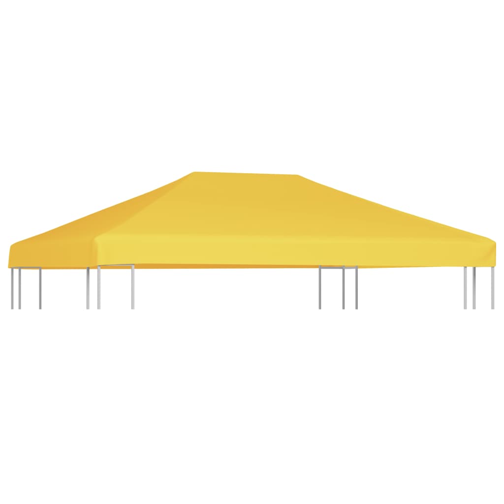 VidaXL Pavillondach 270 g/m² 4x3 m Gelb