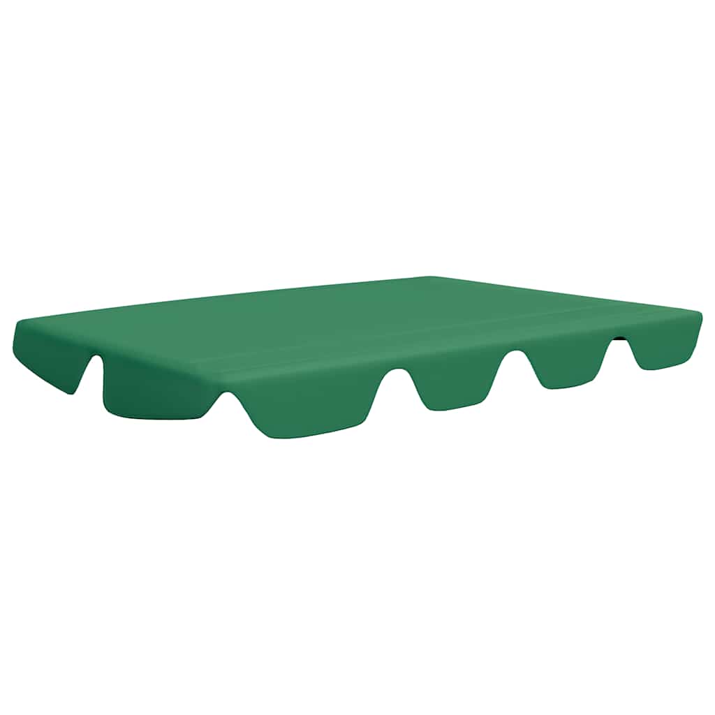 VidaXL Ersatzdach für Schaukelbank 150 130x105 70 cm Grün