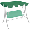 VidaXL Ersatzdach für Schaukelbank 150 130x105 70 cm Grün