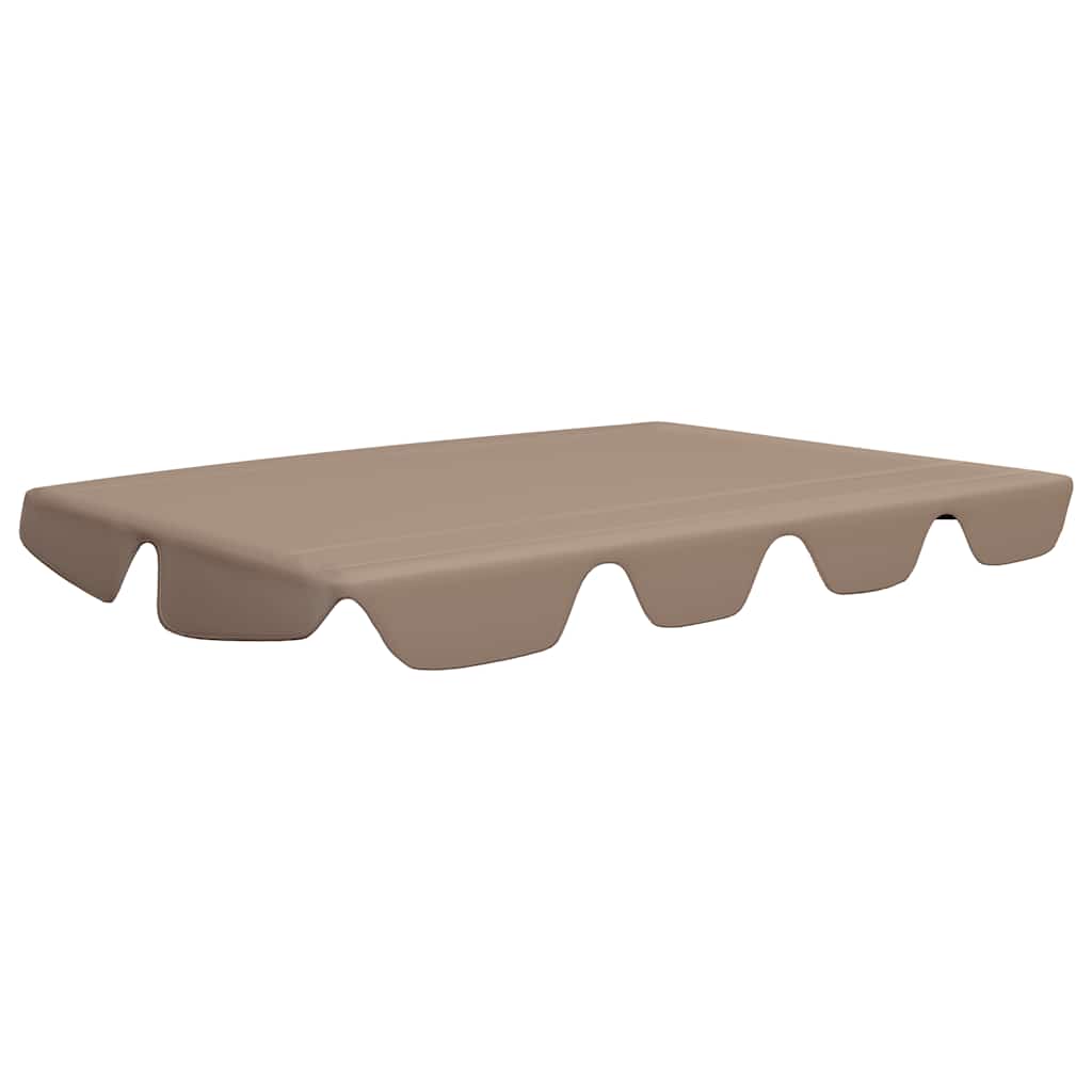 VidaXL Ersatzdach für Schaukelbank 150 130x105 70 cm Taupe
