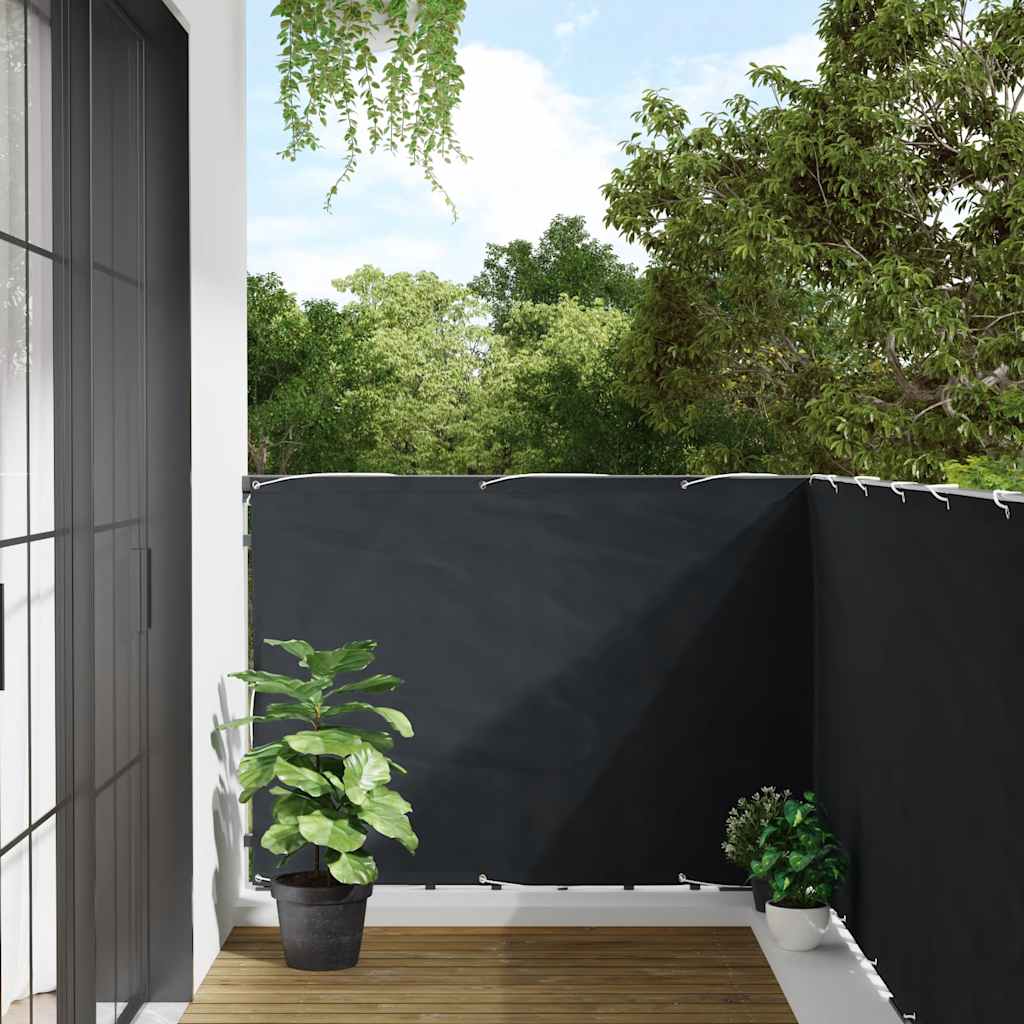 VidaXL Balkon-Sichtschutz 120x600 cm Oxford-Gewebe Anthrazit