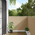 VidaXL Balkon-Sichtschutz 120x300 cm Oxford-Gewebe Beige
