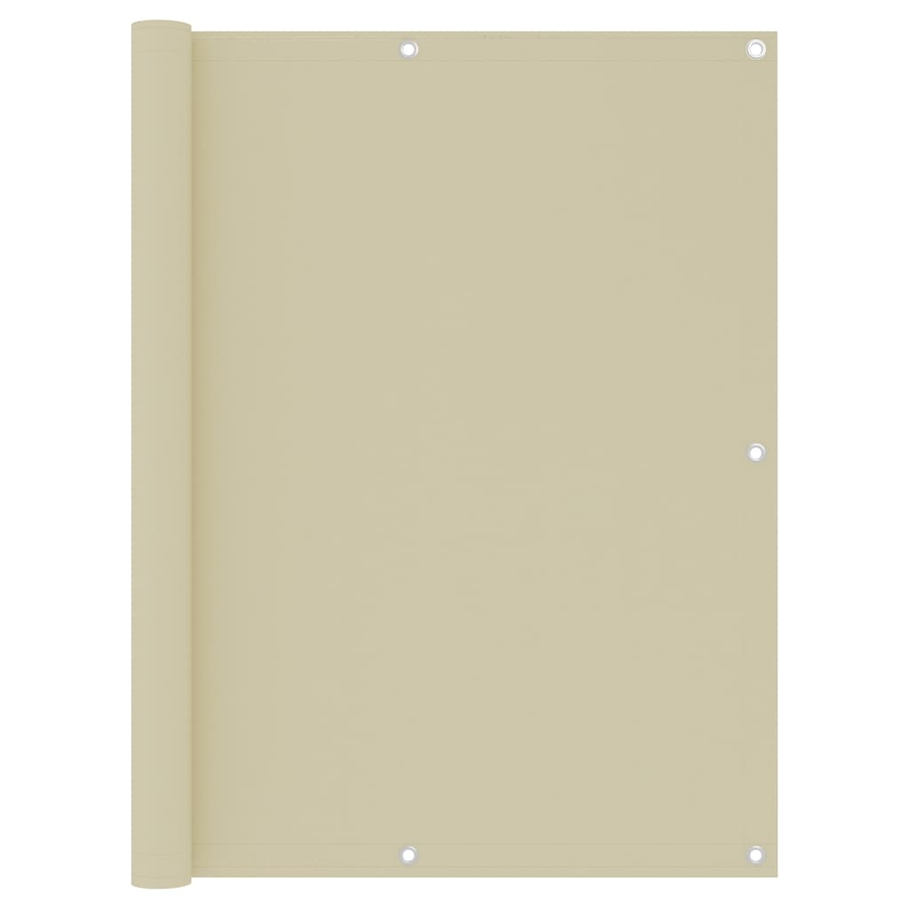 Vidaxl balkonscherm 120x500 cm oxford stof terracotta