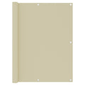 Vidaxl balkonscherm 120x500 cm oxford stof terracotta