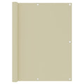 Vidaxl balkonscherm 120x500 cm oxford stof terracotta