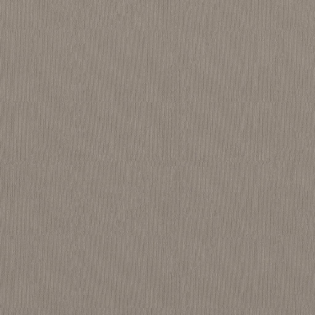 VidaXL Balkon-Sichtschutz 75x500 cm Oxford-Gewebe Taupe