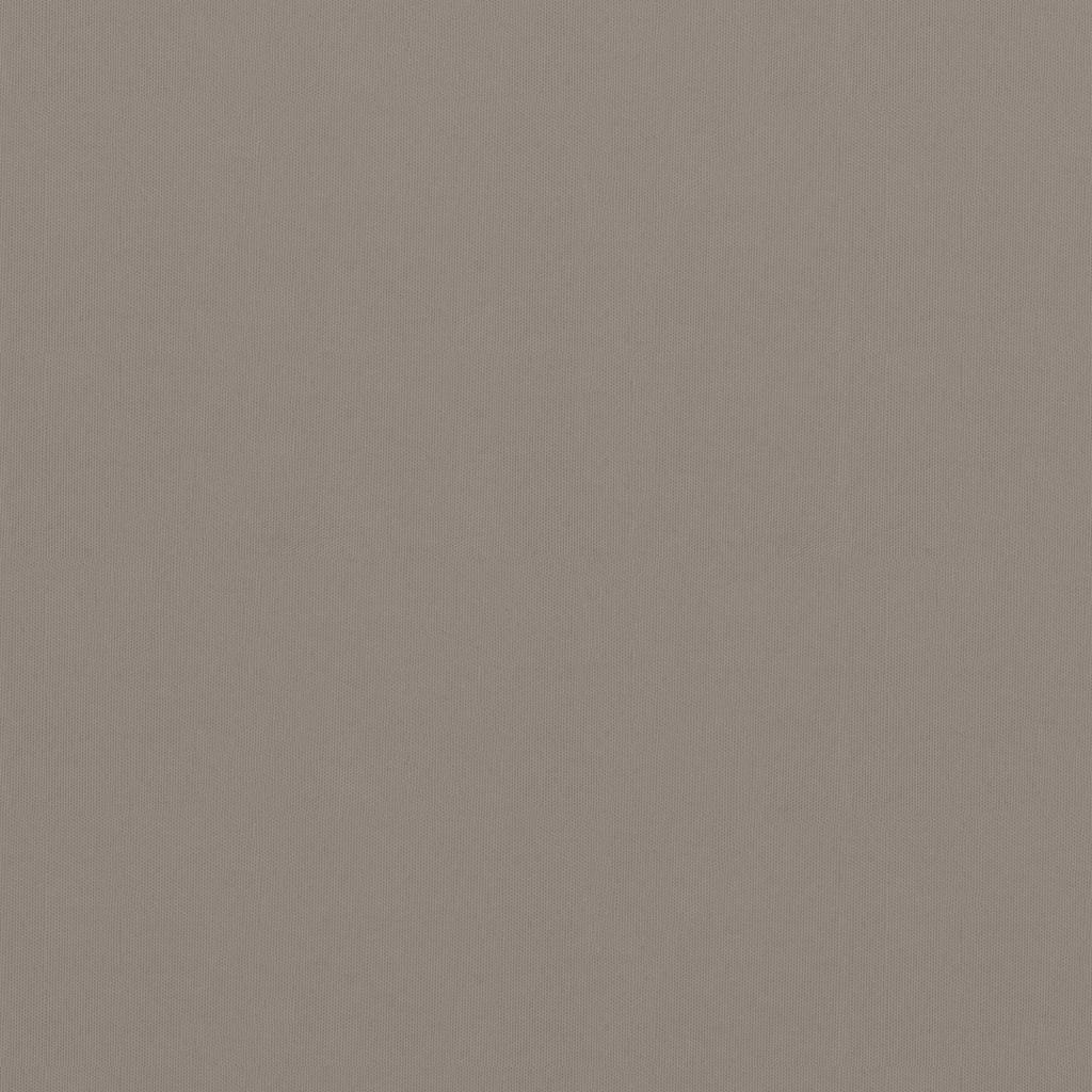 Vidaxl balkonscherm 120x300 cm oxford stof taupe
