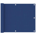 Vidaxl balkonscherm 75x400 cm oxford stof blauw