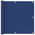 VidaXL Balkon-Sichtschutz 90x500 cm Oxford-Gewebe Blau
