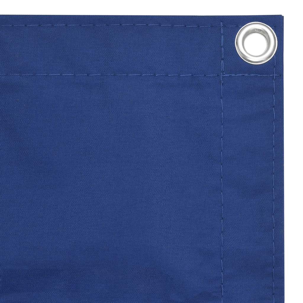 VidaXL Balkon-Sichtschutz 90x500 cm Oxford-Gewebe Blau