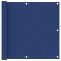 Vidaxl balkonscherm 90x600 cm oxford stof blauw