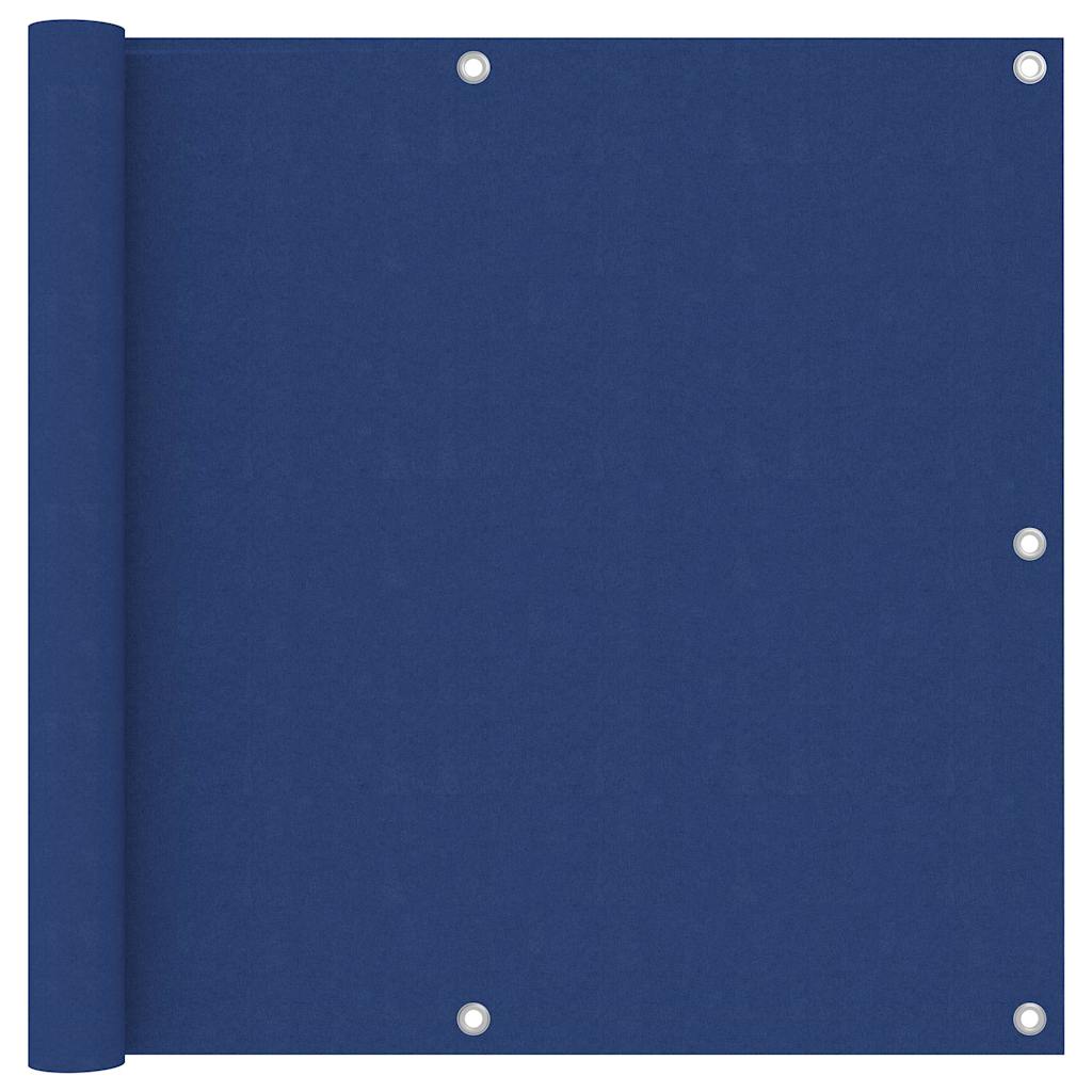 Vidaxl balkonscherm 90x600 cm oxford stof blauw
