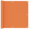 Vidaxl balkonscherm 90x300 cm oxford stof oranje
