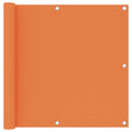 Vidaxl balkonscherm 90x300 cm oxford stof oranje