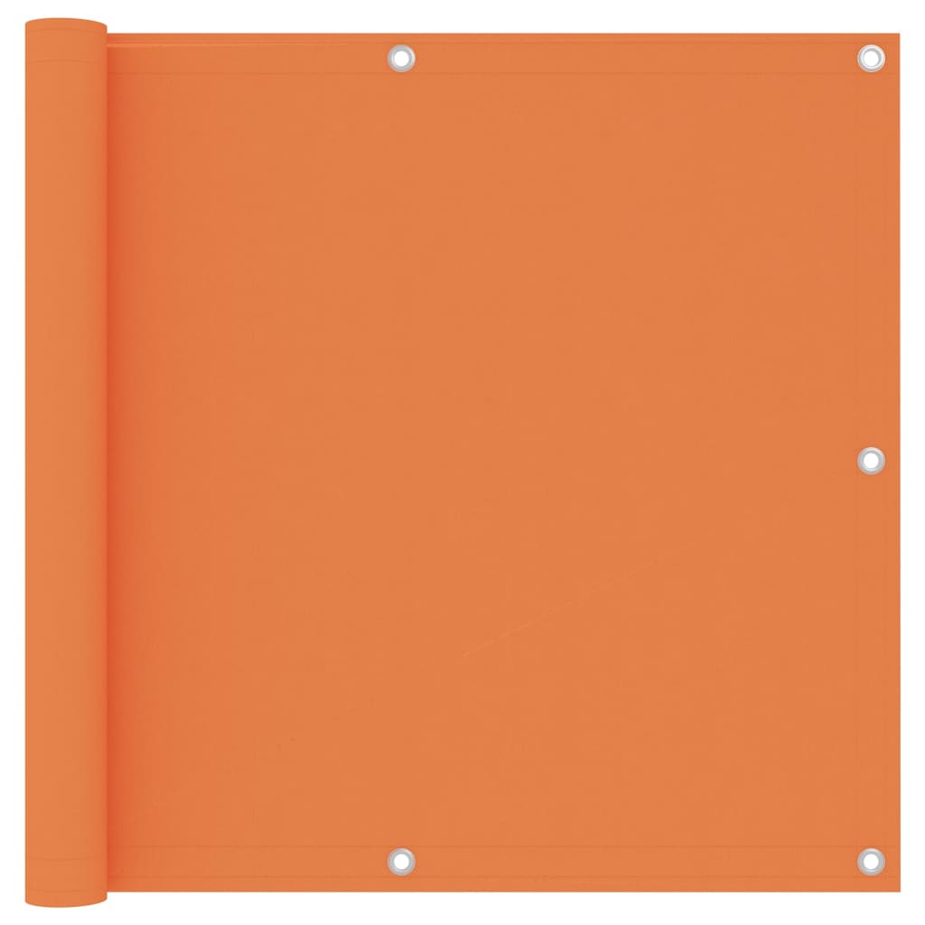 VidaXL Balkon-Sichtschutz 90x400 cm Oxford-Gewebe Orange