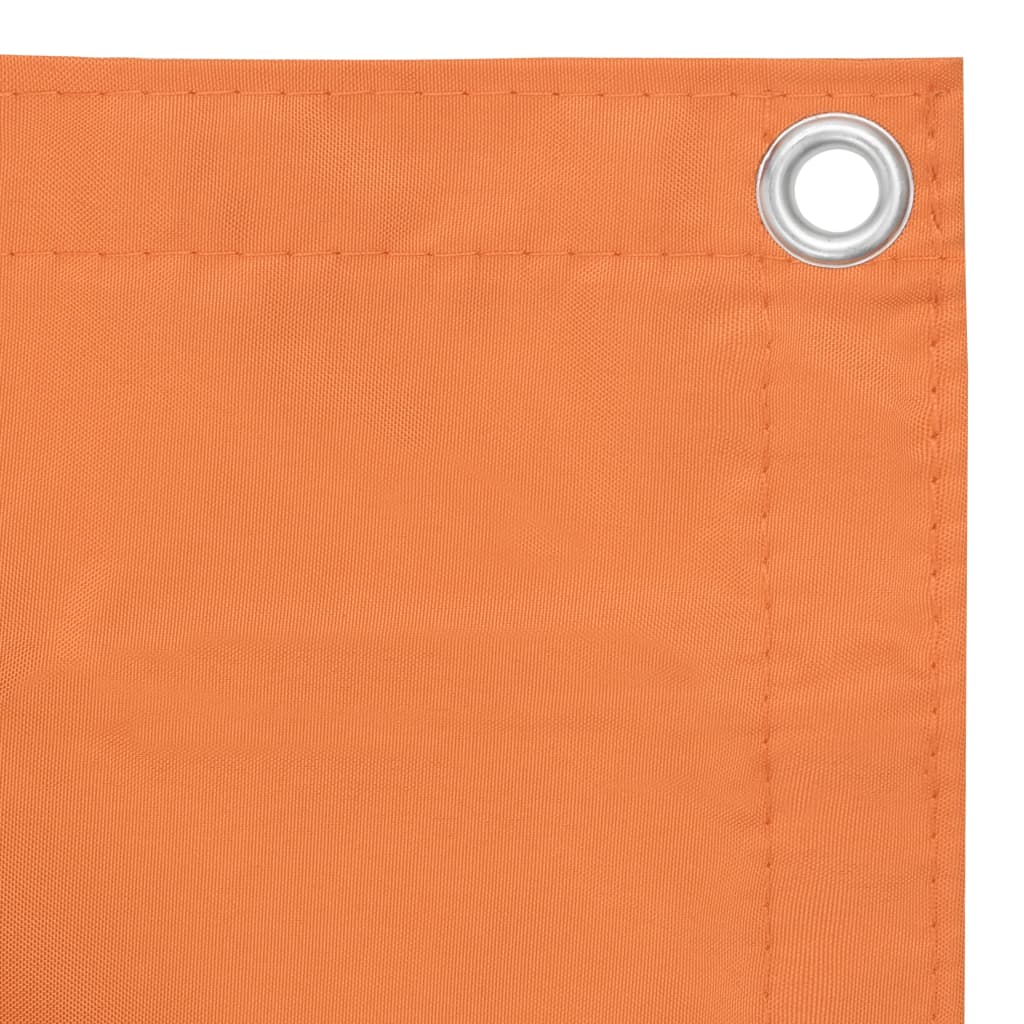 VidaXL Balkon-Sichtschutz 90x400 cm Oxford-Gewebe Orange