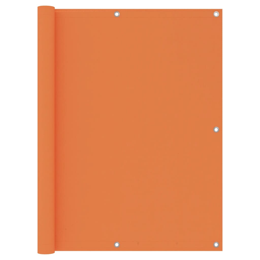 VidaXL Balkon-Sichtschutz 120x300 cm Oxford-Gewebe Orange