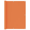 Vidaxl balkonscherm 120x400 cm oxford stof oranje