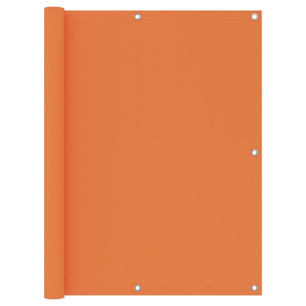 VidaXL Balkon-Sichtschutz 120x600 cm Oxford-Gewebe Orange