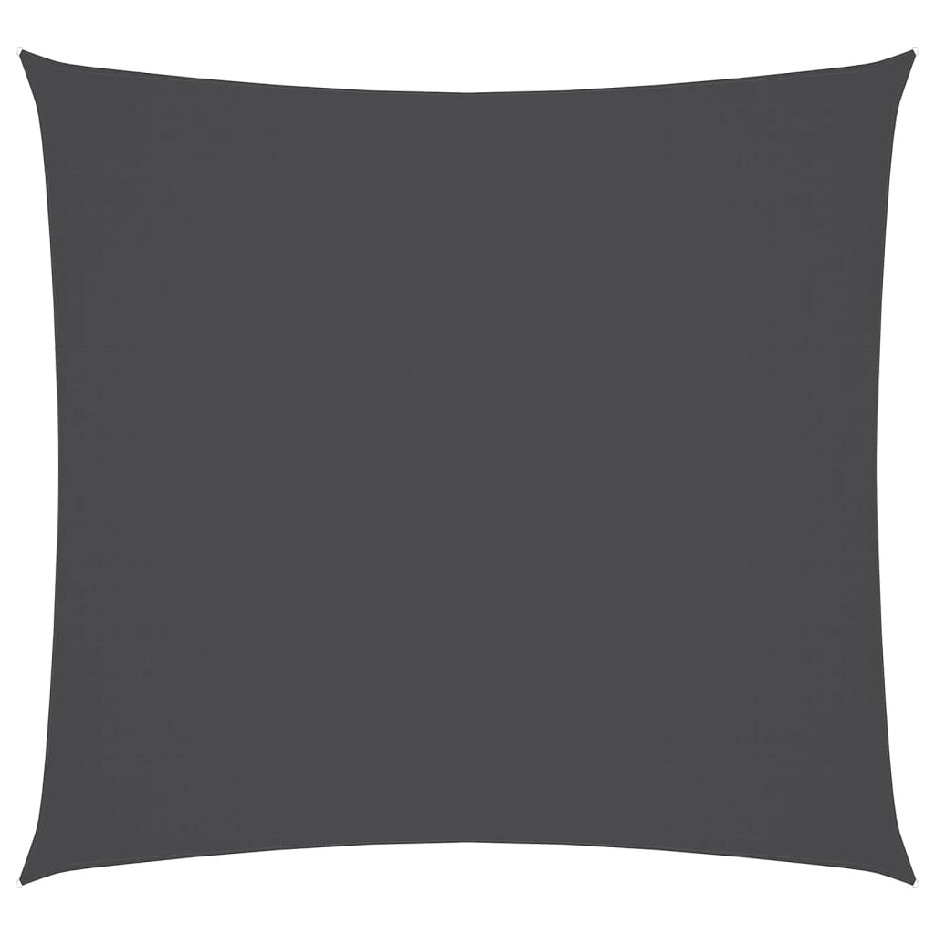 VidaXL Quadratischer Sonnenschutz 4,5 x 4,5 m Oxford-Gewebe Anthrazit