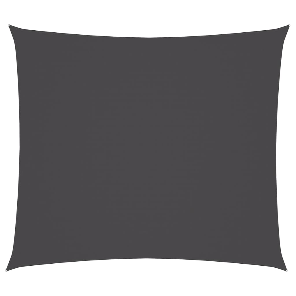 VidaXL Rechteckiger Sonnenschutz 2x2,5 m Oxford-Gewebe Anthrazit