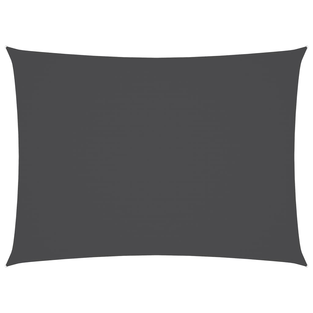 VidaXL Rechteckiger Sonnenschutz 3x4,5 m Oxford-Gewebe Anthrazit