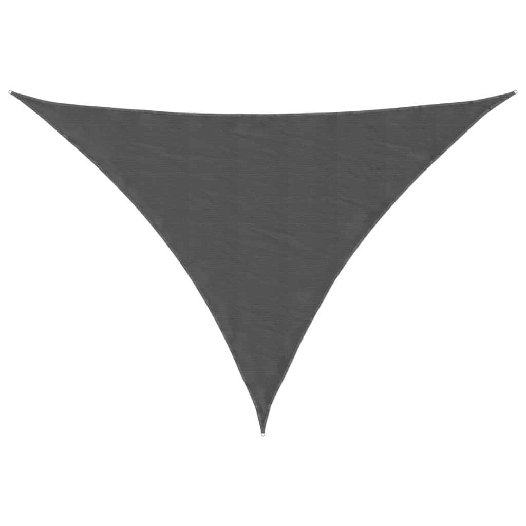 VidaXL Dreieckiger Sonnenschutz 3x3x4,24 m Oxford-Gewebe Anthrazit