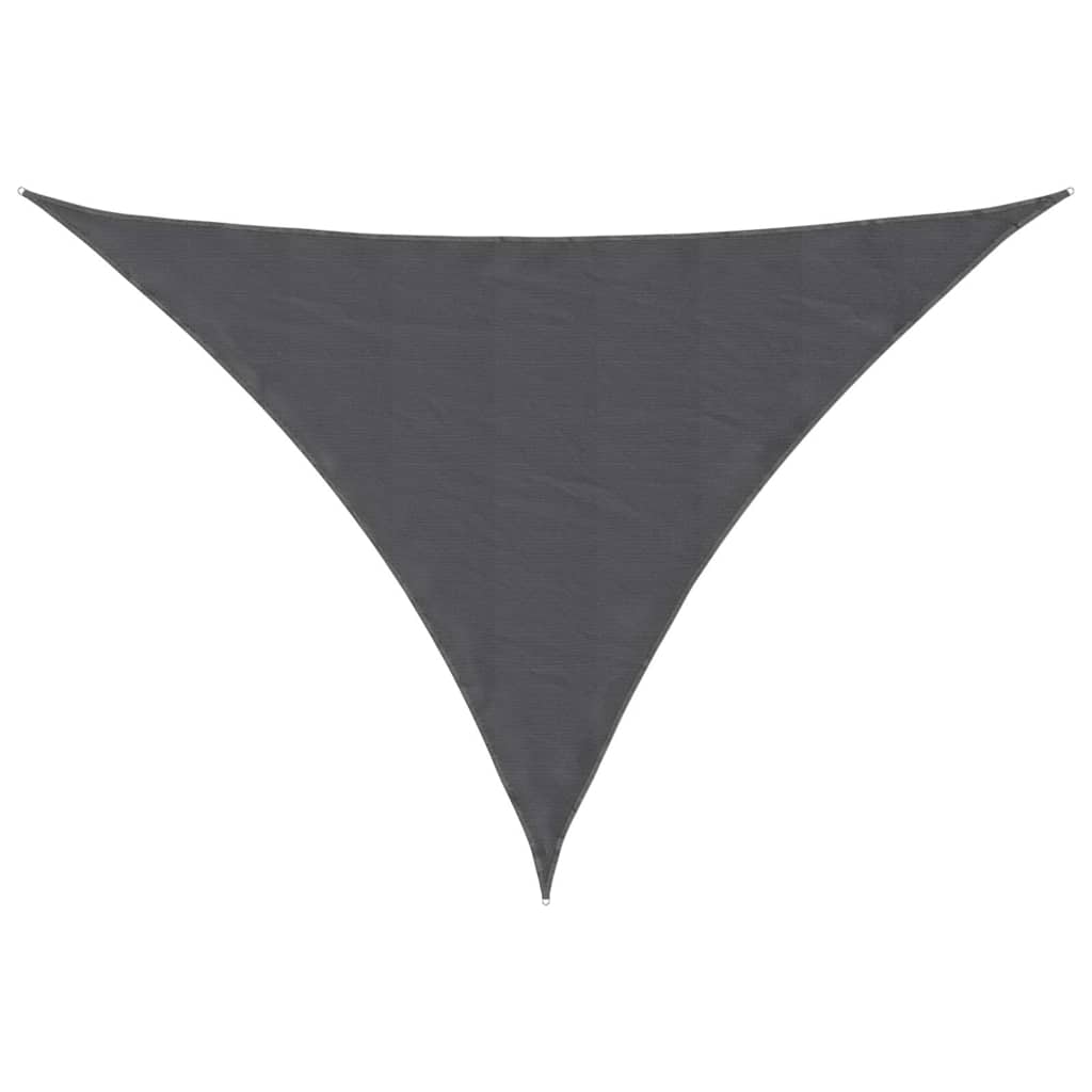 Vidaxl zonnescherm driehoekig 4x5x6,4 m oxford stof antracietkleurig