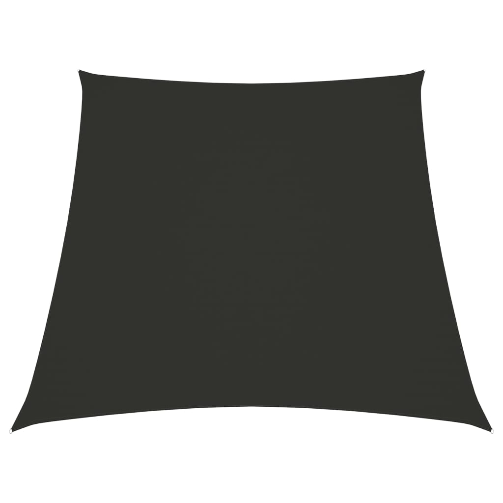 VidaXL Trapez-Sonnensegel 3,5 x 4 m, Oxford-Gewebe, Anthrazit