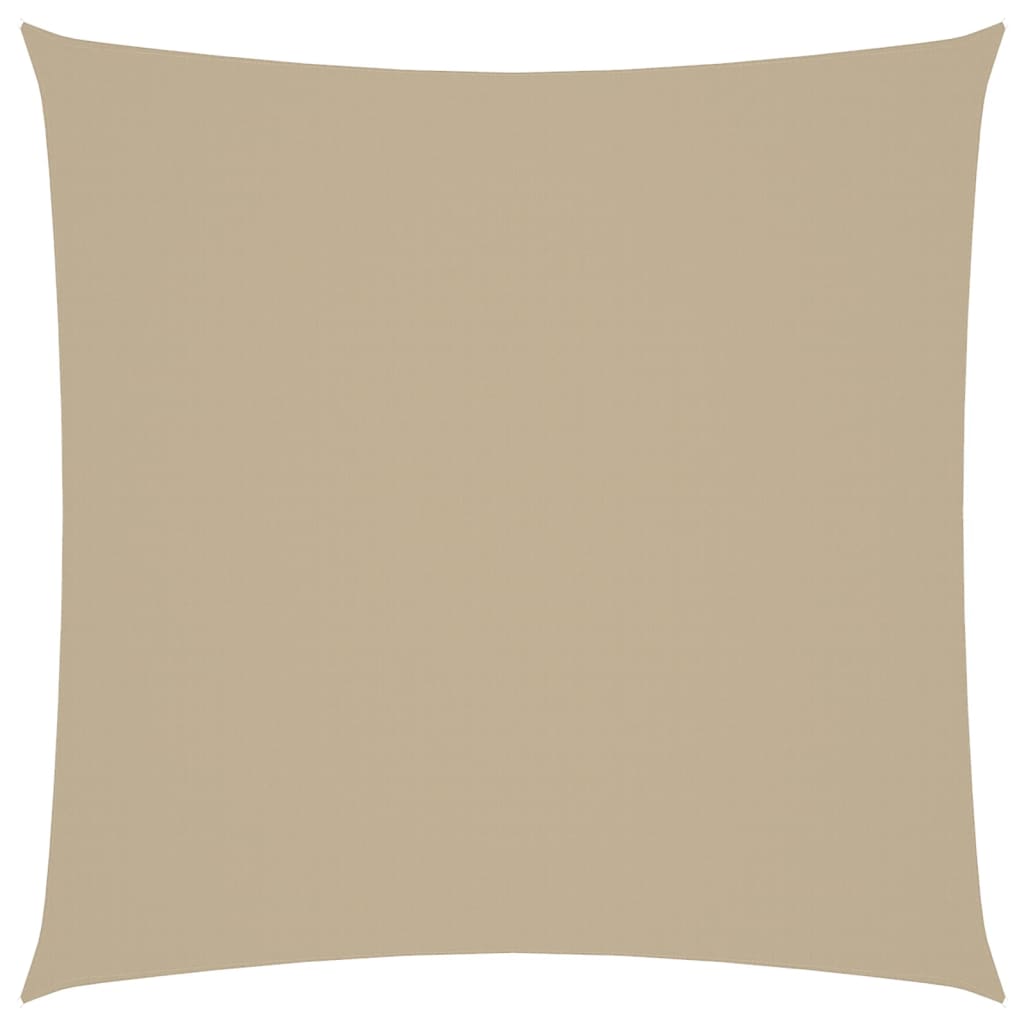 VidaXL Quadratischer Sonnenschutz 4,5 x 4,5 m Oxford-Gewebe Beige