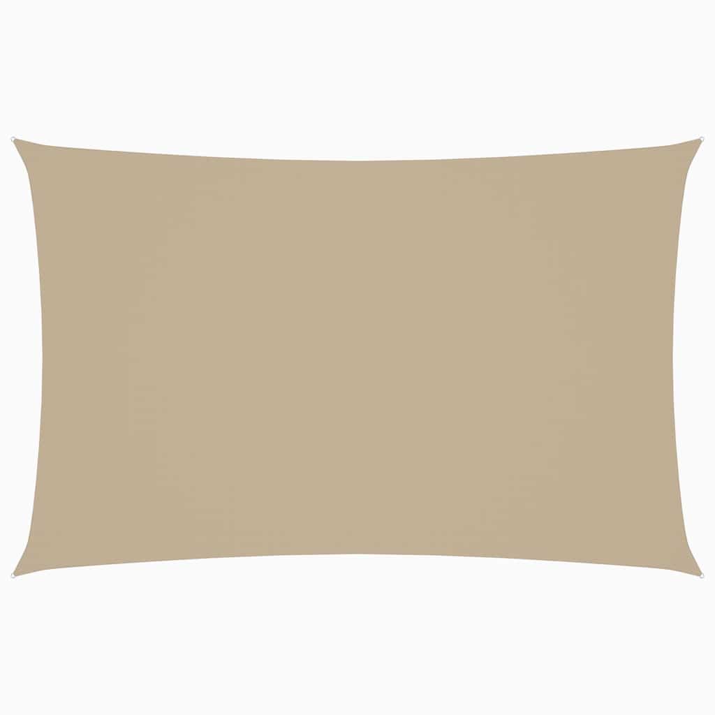 Vidaxl zonnescherm rechthoekig 2x4,5 m oxford stof beige