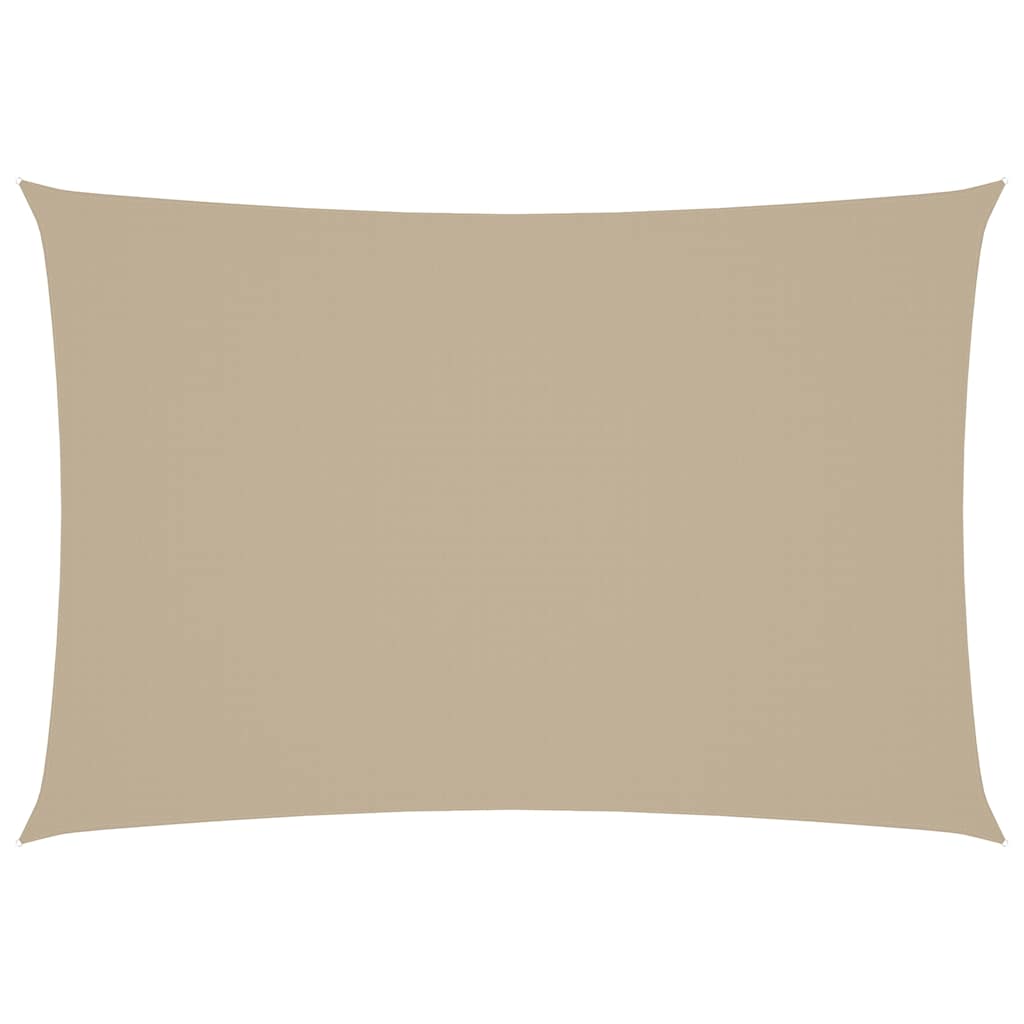 Vidaxl zonnescherm rechthoekig 2,5x4,5 m oxford stof beige