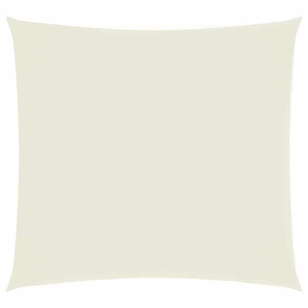 Vidaxl zonnescherm vierkant 3x3 m oxford stof crèmekleurig