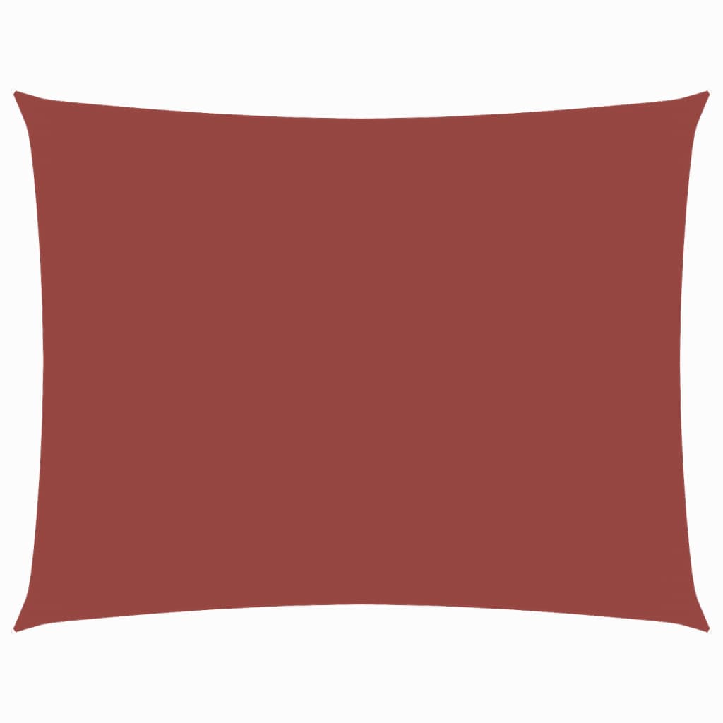 Vidaxl zonnescherm rechthoekig 2,5x4,5 m oxford stof terracottakleurig