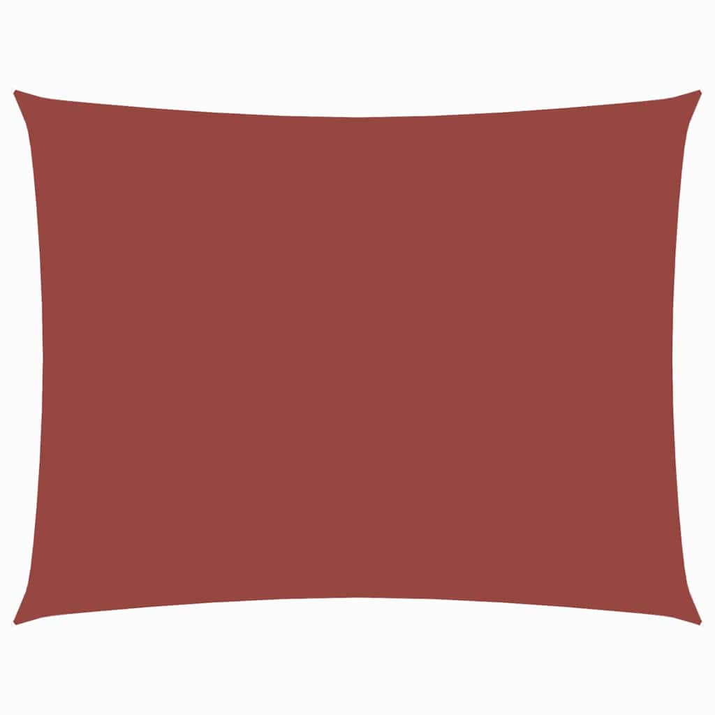 Vidaxl zonnescherm rechthoekig 3x5 m oxford stof terracottakleurig
