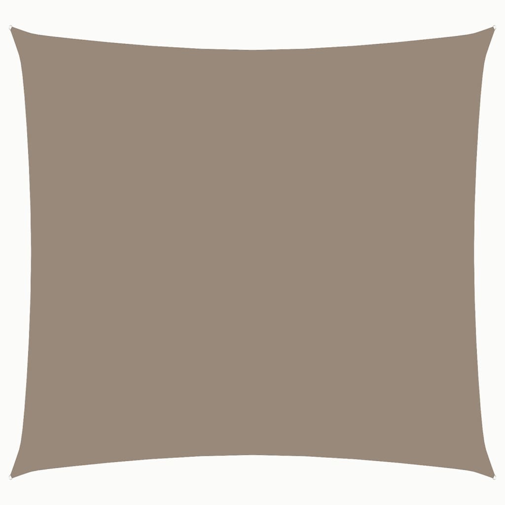 VidaXL Quadratischer Sonnenschutz 2x2 m Oxford-Gewebe Taupe