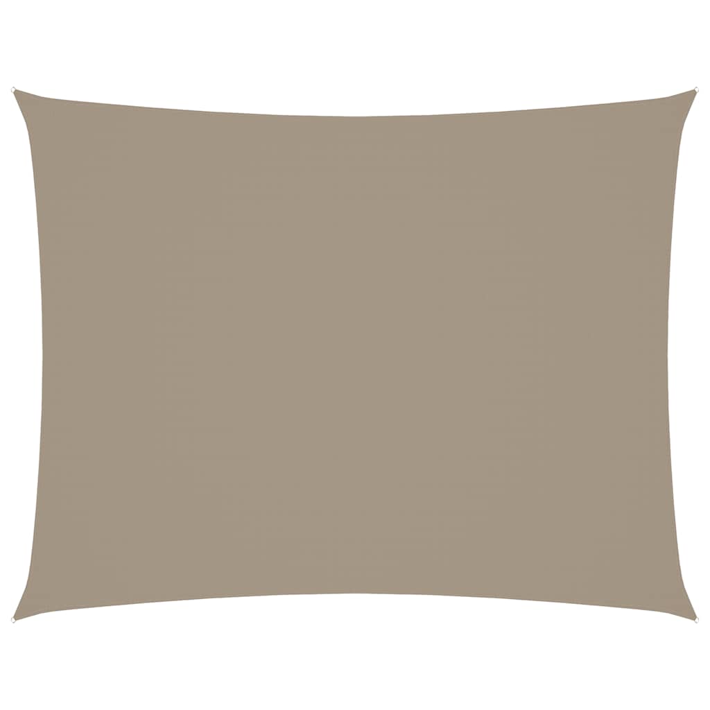 Vidaxl zonnescherm rechthoekig 3x6 m oxford stof taupe