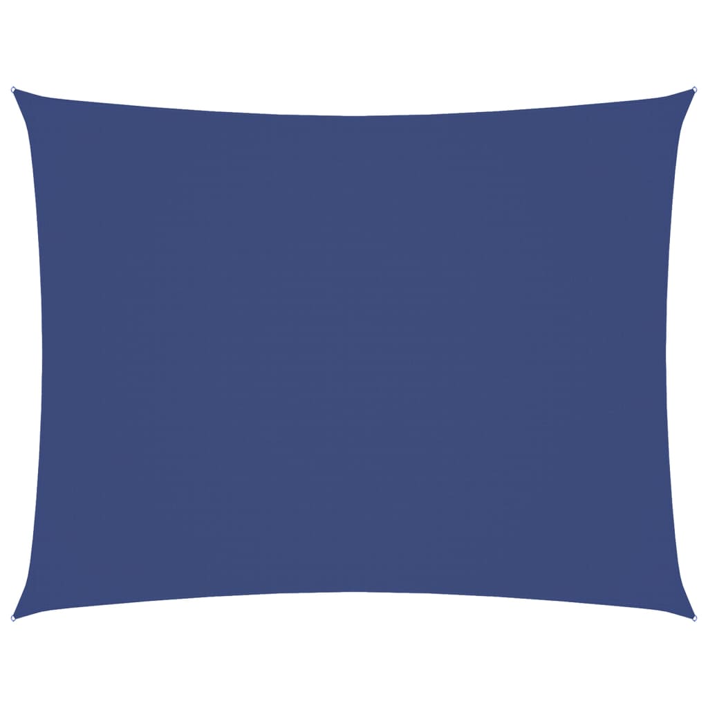 Vidaxl zonnescherm rechthoekig 6x7 m oxford stof blauw