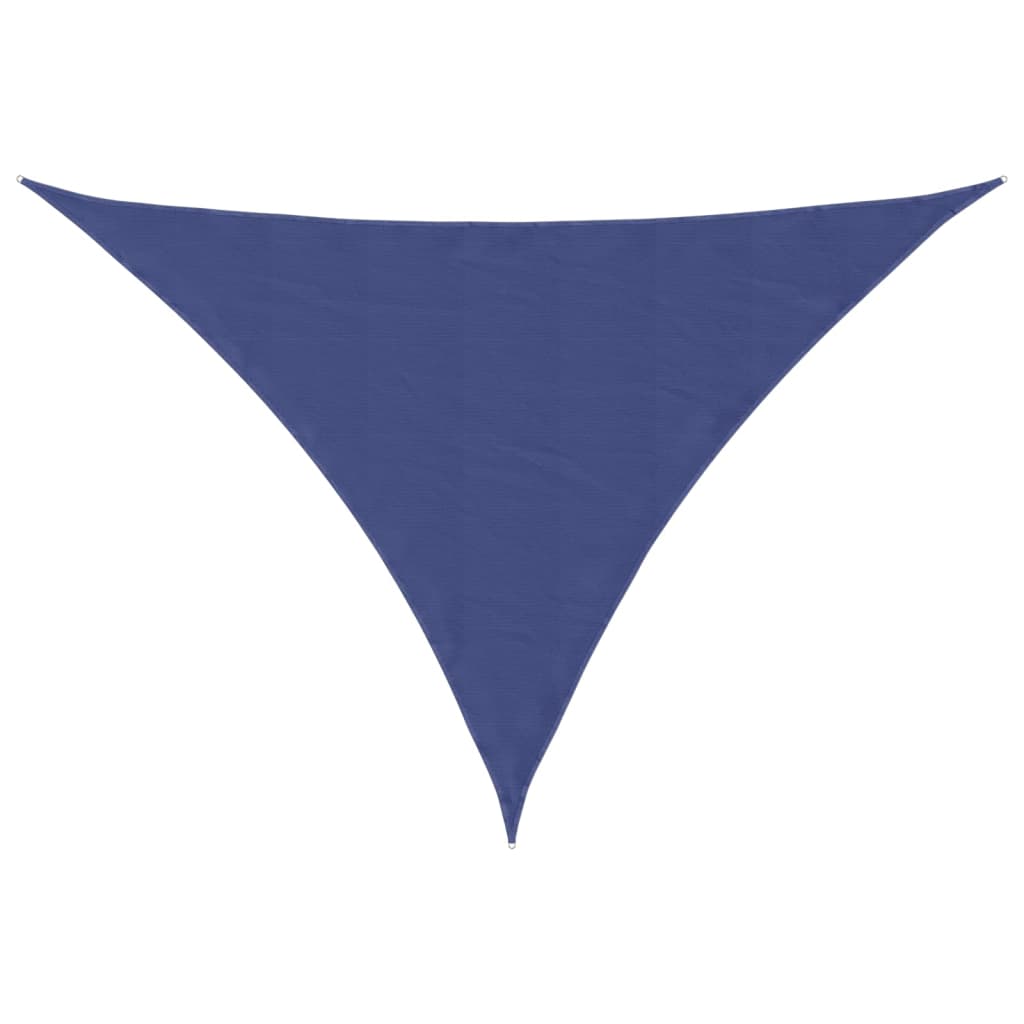 Vidaxl zonnescherm driehoekig 5x6x6 m oxford stof blauw