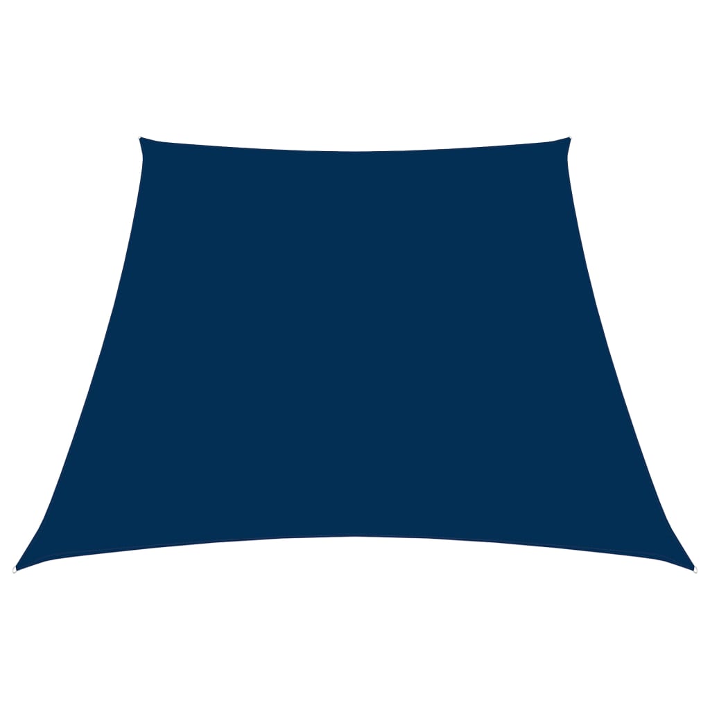 VidaXL Sonnensegel Trapez 3,5 x 4 m Oxford-Gewebe blau