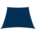 VidaXL Sonnensegel Trapez 3,5 x 4 m Oxford-Gewebe blau