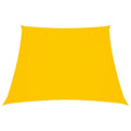 VidaXL Trapez-Sonnensegel 2,4 x 3 m Oxford-Gewebe Gelb