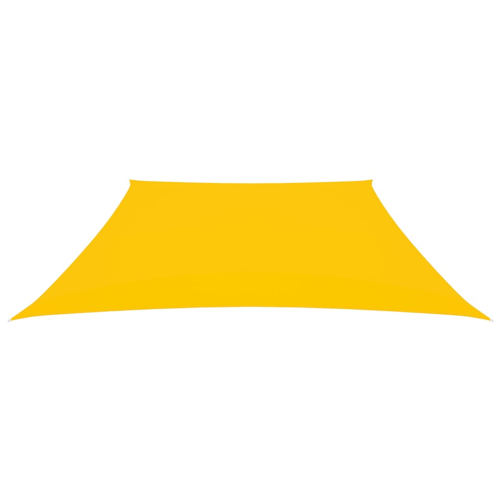 VidaXL Trapez-Sonnensegel 2,4 x 3 m Oxford-Gewebe Gelb
