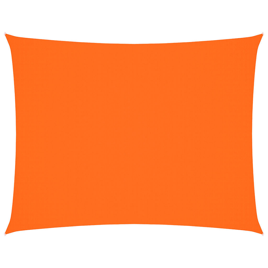 Vidaxl zonnescherm rechthoekig 3,5x5 m oxford stof oranje