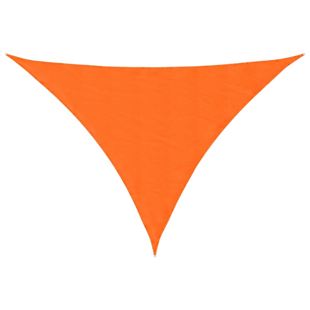 Vidaxl zonnescherm driehoekig 4x4x5,8 m oxford stof oranje